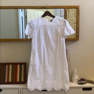 Zara eyelet dress XS